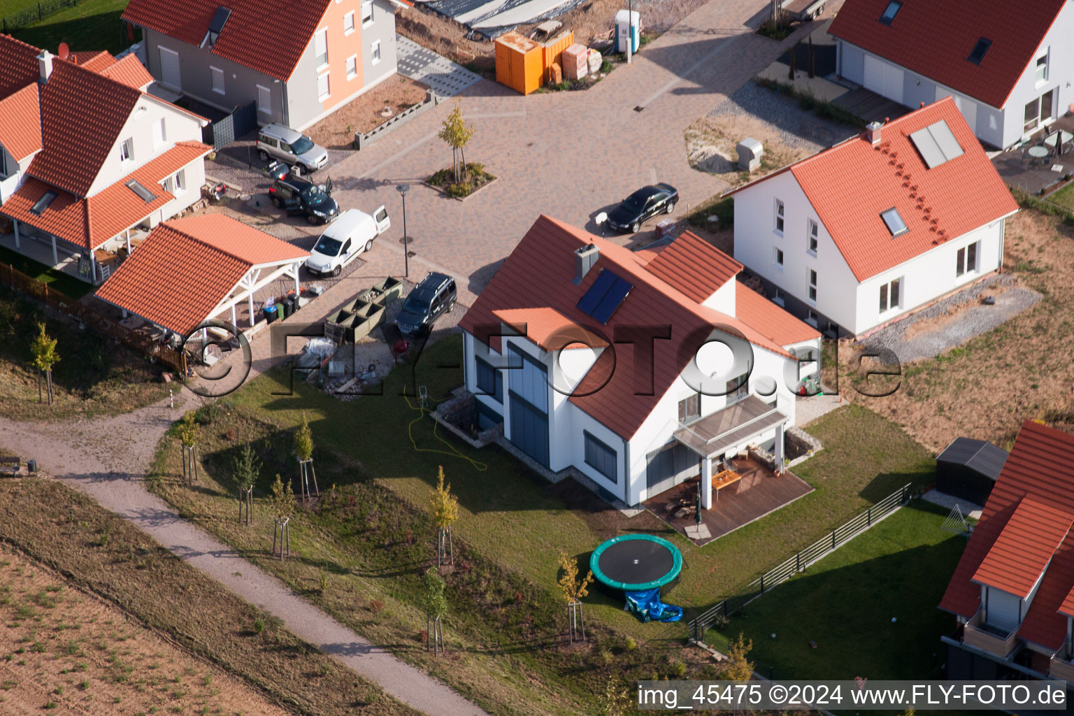 Quartier Mörlheim in Landau in der Pfalz dans le département Rhénanie-Palatinat, Allemagne d'un drone