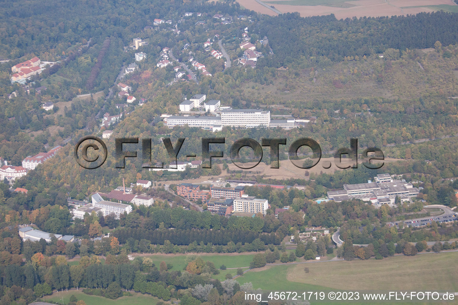 Photographie aérienne de Wurth à Bad Mergentheim dans le département Bade-Wurtemberg, Allemagne