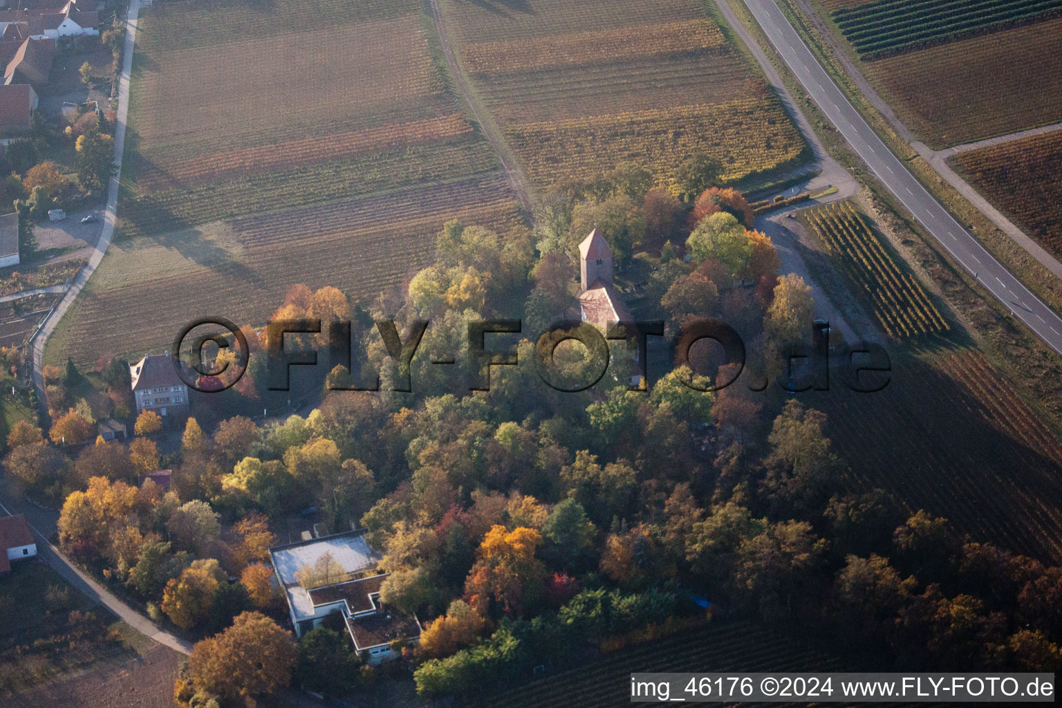 Landau in der Pfalz dans le département Rhénanie-Palatinat, Allemagne d'en haut