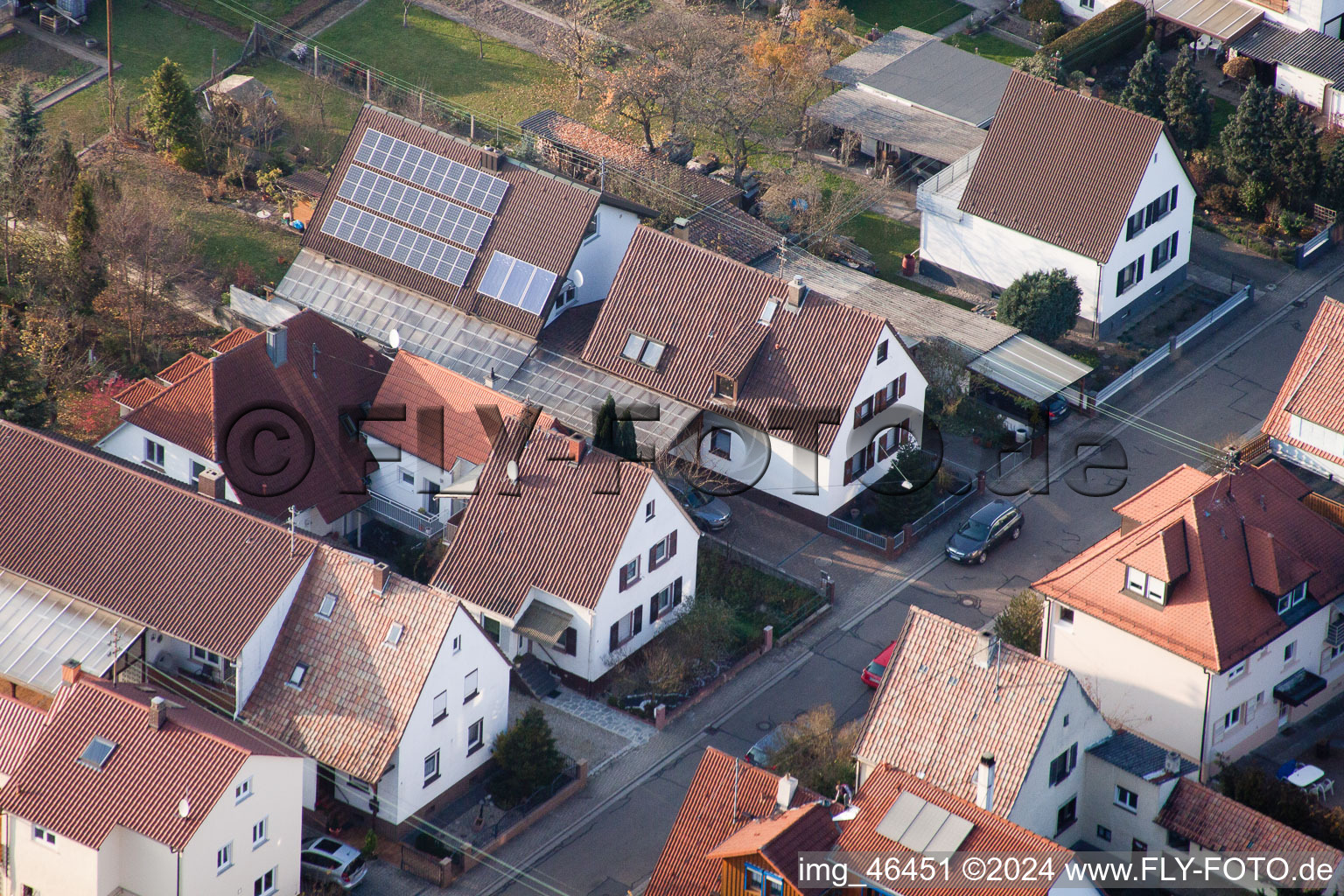 Kandel dans le département Rhénanie-Palatinat, Allemagne d'en haut