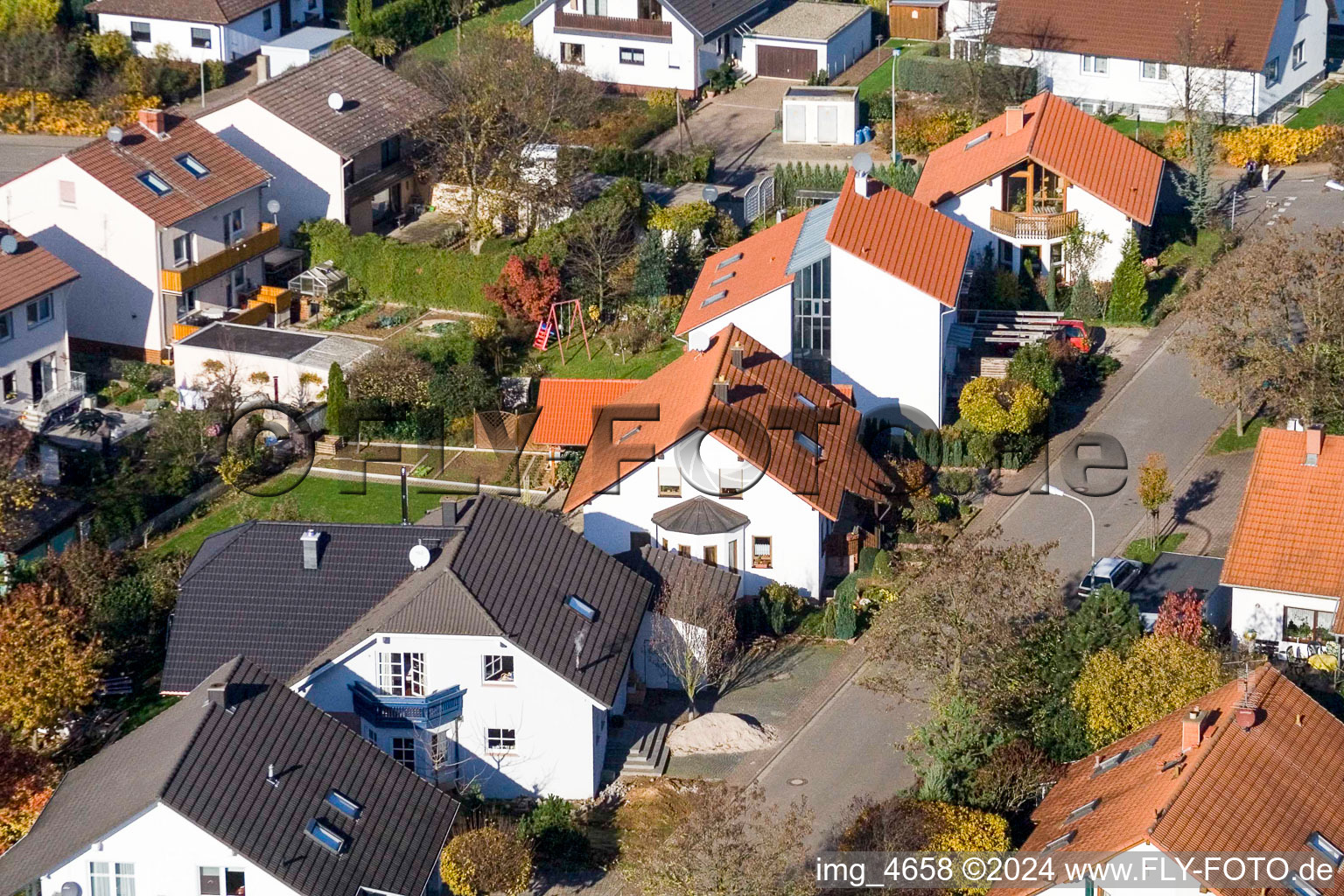 Image drone de Klingbachstr. à Steinweiler dans le département Rhénanie-Palatinat, Allemagne