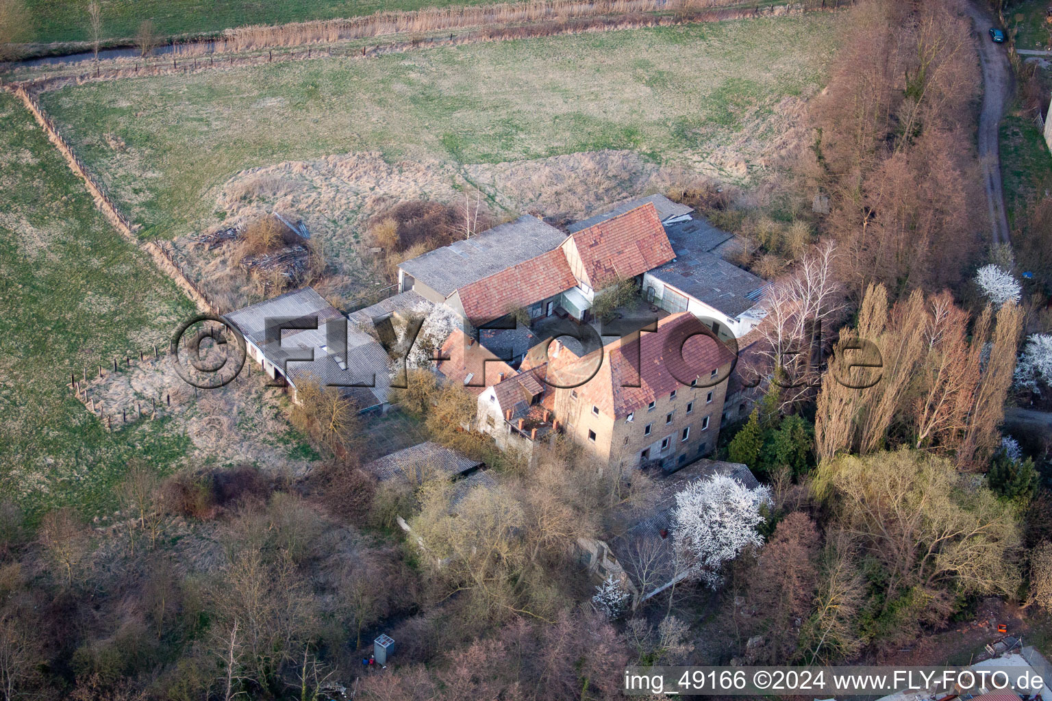 Image drone de Quartier Minderslachen in Kandel dans le département Rhénanie-Palatinat, Allemagne