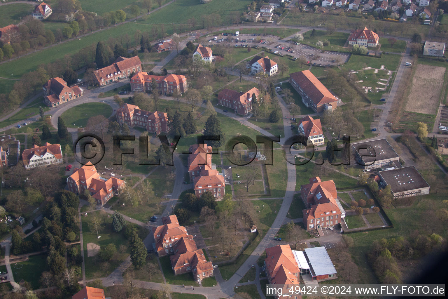 Photographie aérienne de Quartier Altwiesloch in Wiesloch dans le département Bade-Wurtemberg, Allemagne