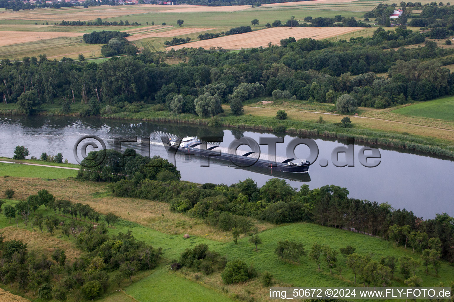 Berg-sur-Moselle dans le département Moselle, France hors des airs