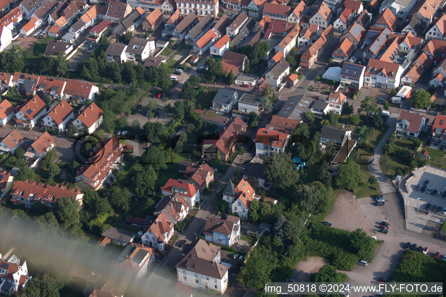 Photographie aérienne de Bismarckstr à Kandel dans le département Rhénanie-Palatinat, Allemagne