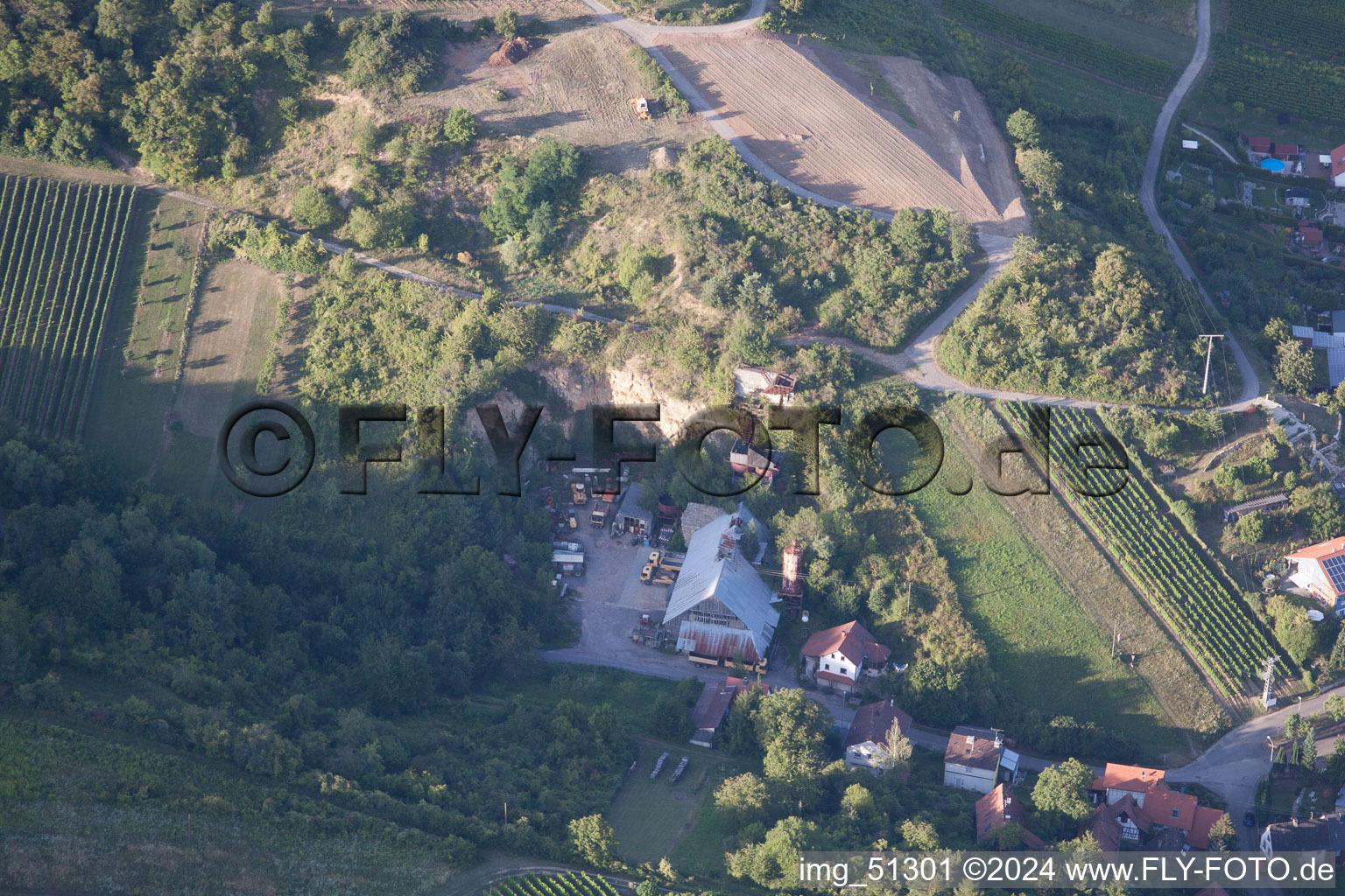 Image drone de Quartier Gleishorbach in Gleiszellen-Gleishorbach dans le département Rhénanie-Palatinat, Allemagne