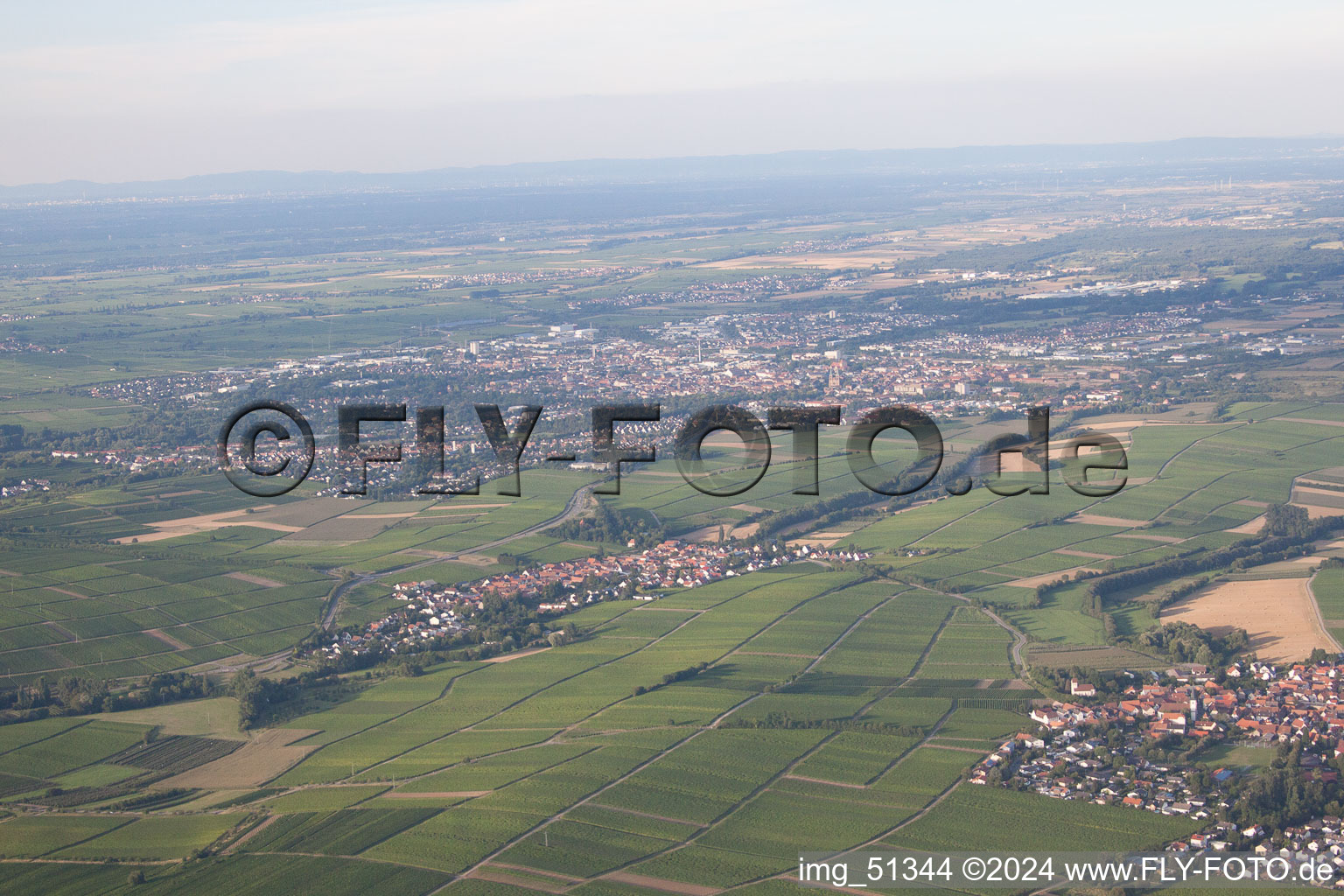 Quartier Arzheim in Landau in der Pfalz dans le département Rhénanie-Palatinat, Allemagne depuis l'avion