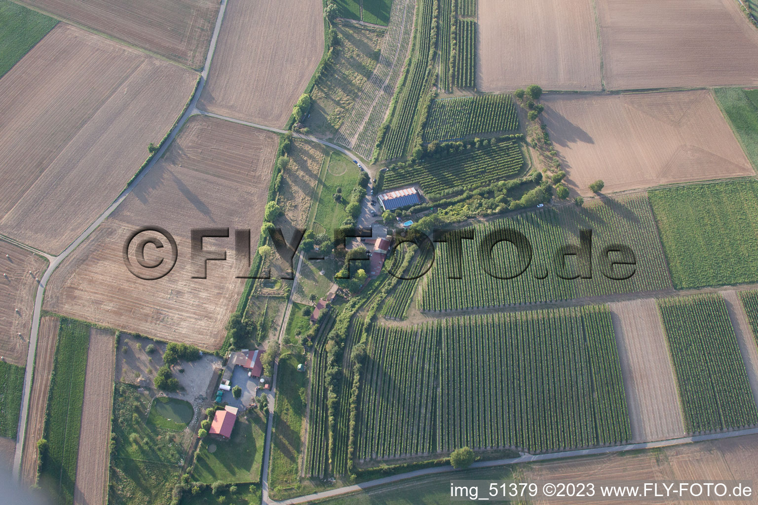 Image drone de Quartier Herxheim in Herxheim bei Landau dans le département Rhénanie-Palatinat, Allemagne