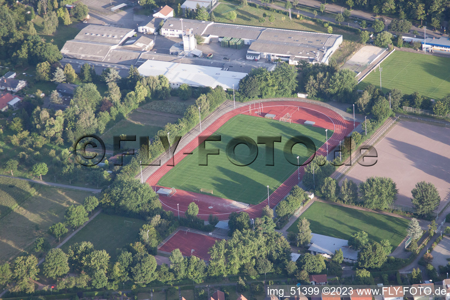 Image drone de Quartier Herxheim in Herxheim bei Landau dans le département Rhénanie-Palatinat, Allemagne