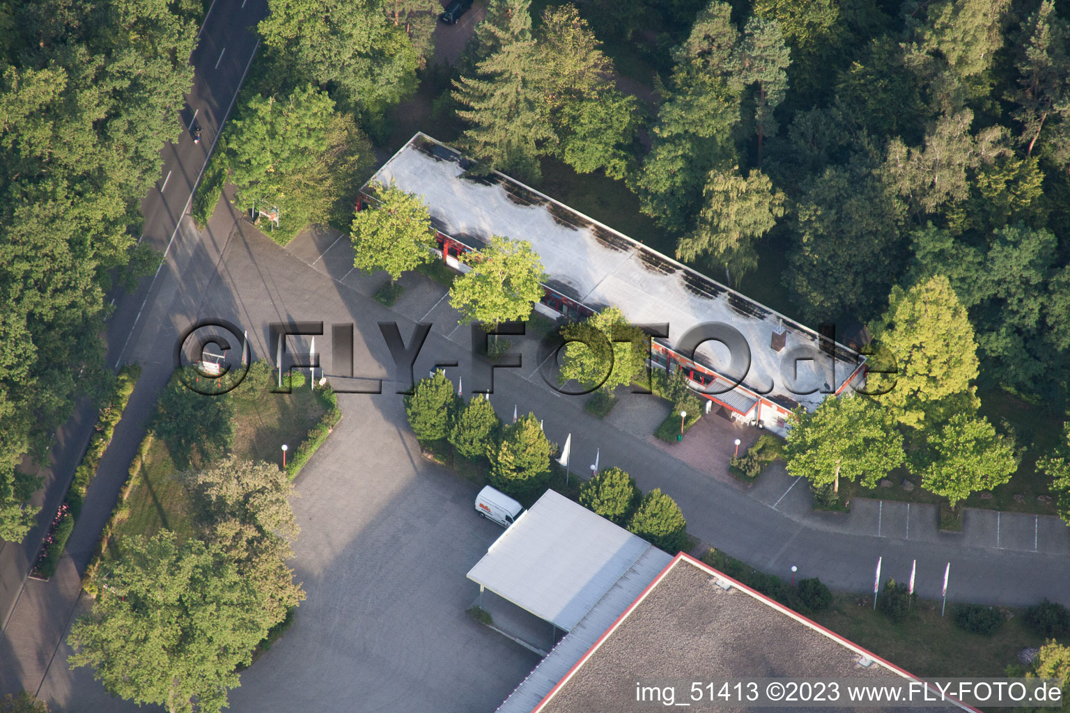 Quartier Herxheim in Herxheim bei Landau dans le département Rhénanie-Palatinat, Allemagne depuis l'avion