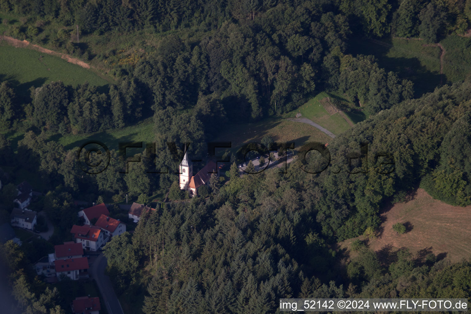 Photographie aérienne de Ritschweier dans le département Bade-Wurtemberg, Allemagne