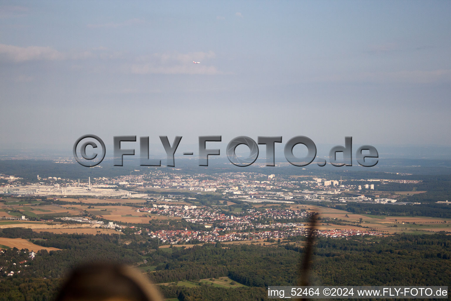 Vue aérienne de Chemin d'entrée à Sindelfingen dans le département Bade-Wurtemberg, Allemagne