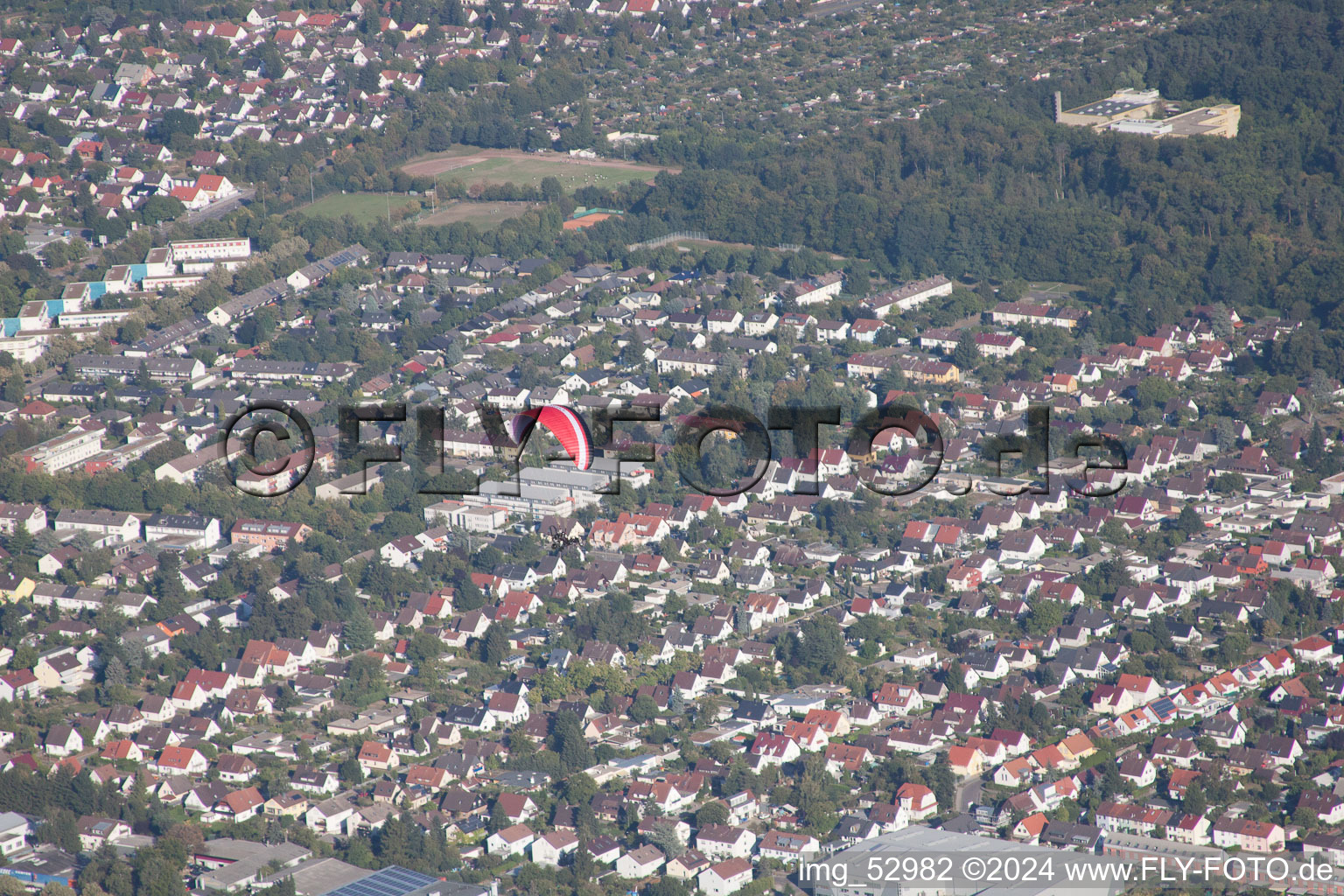 Image drone de Quartier Innenstadt-West in Karlsruhe dans le département Bade-Wurtemberg, Allemagne