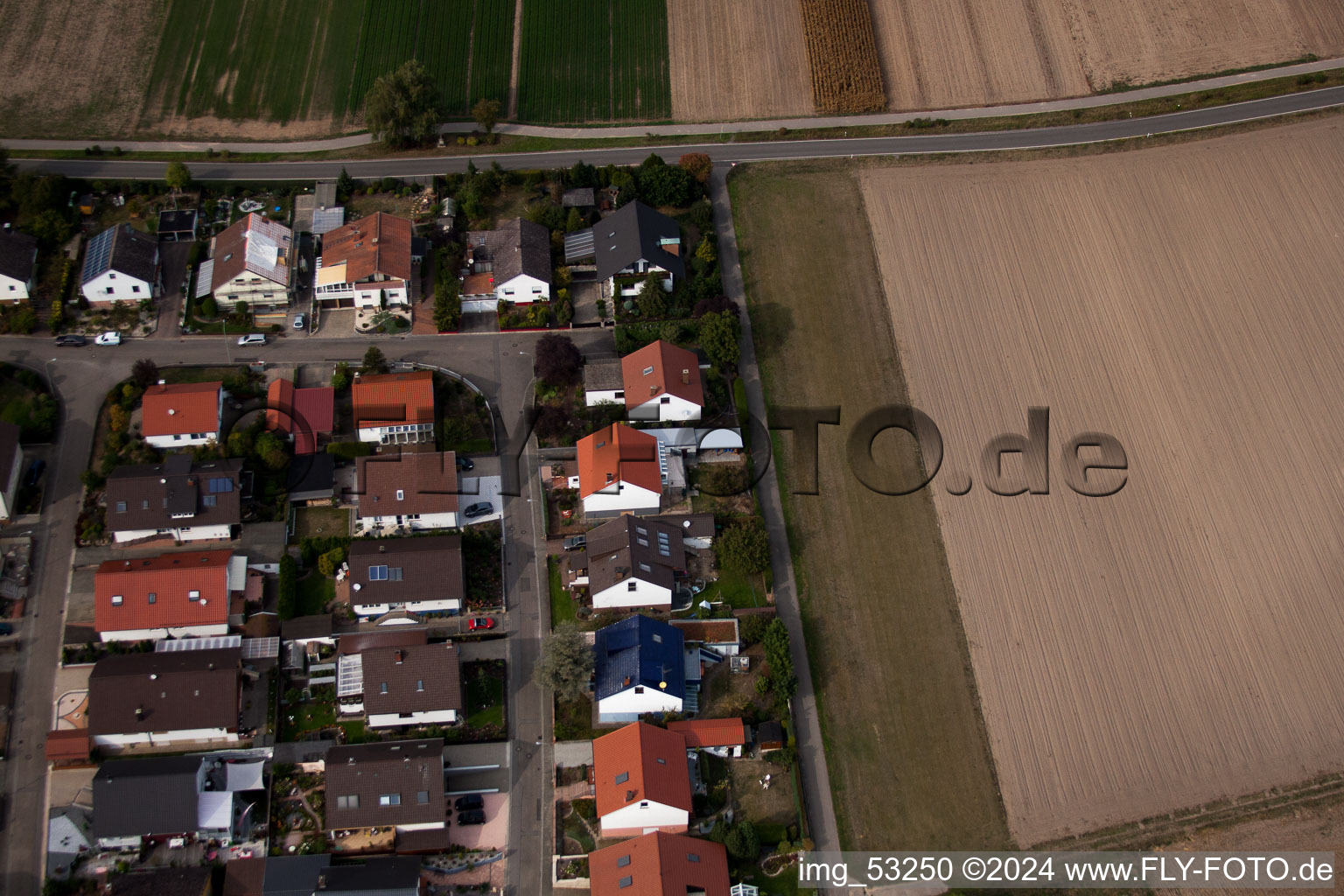 Hatzenbühl dans le département Rhénanie-Palatinat, Allemagne d'en haut