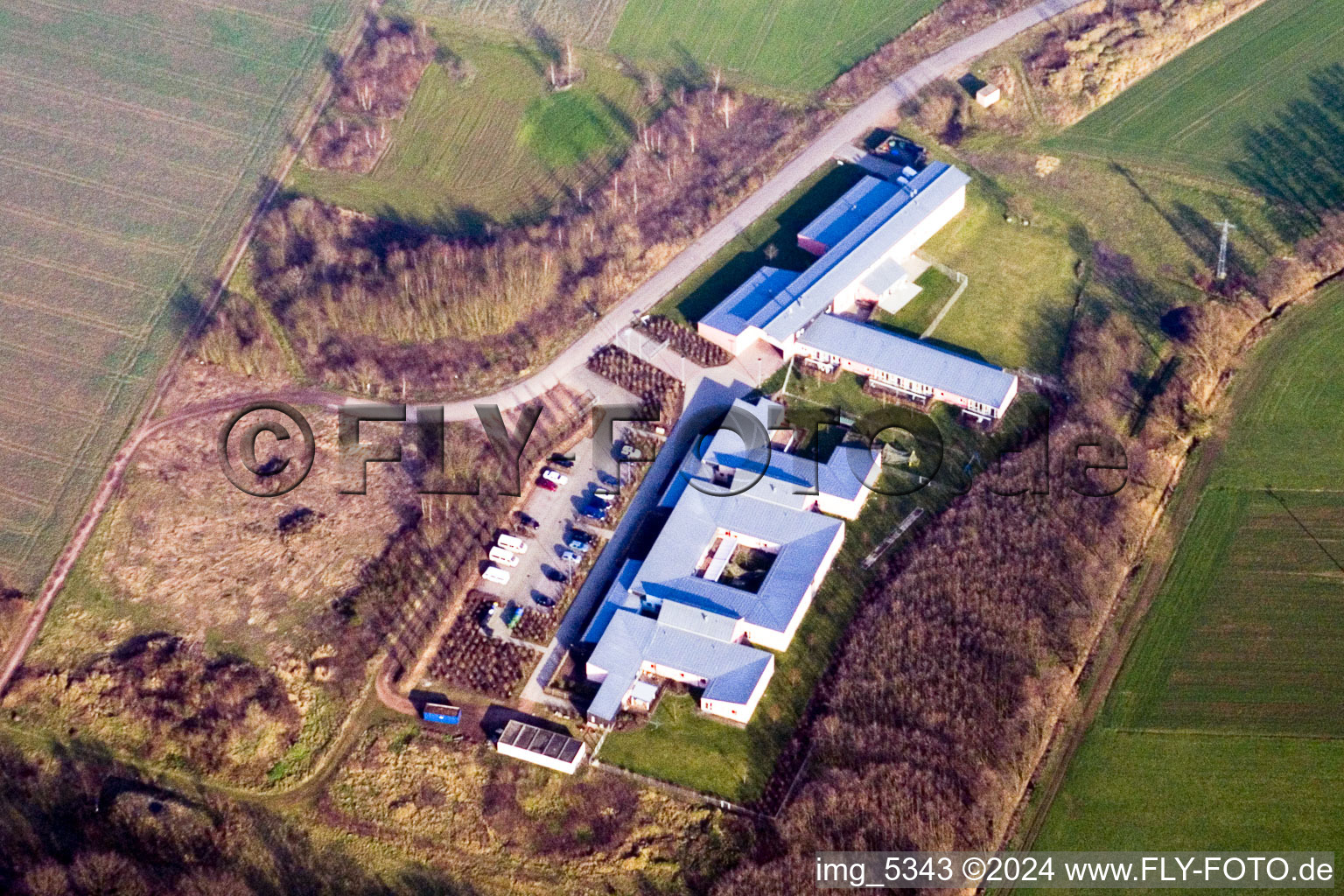 Photographie aérienne de Aide à la vie à le quartier Minderslachen in Kandel dans le département Rhénanie-Palatinat, Allemagne