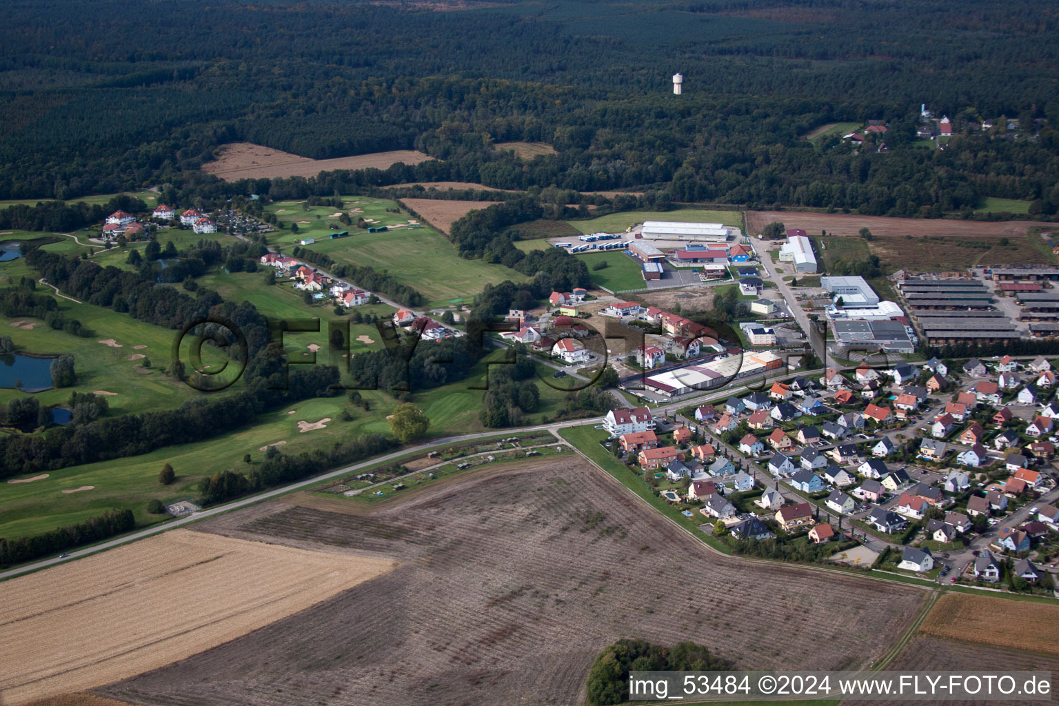 Photographie aérienne de Golf de Baden-Baden Soufflenheim à Soufflenheim dans le département Bas Rhin, France