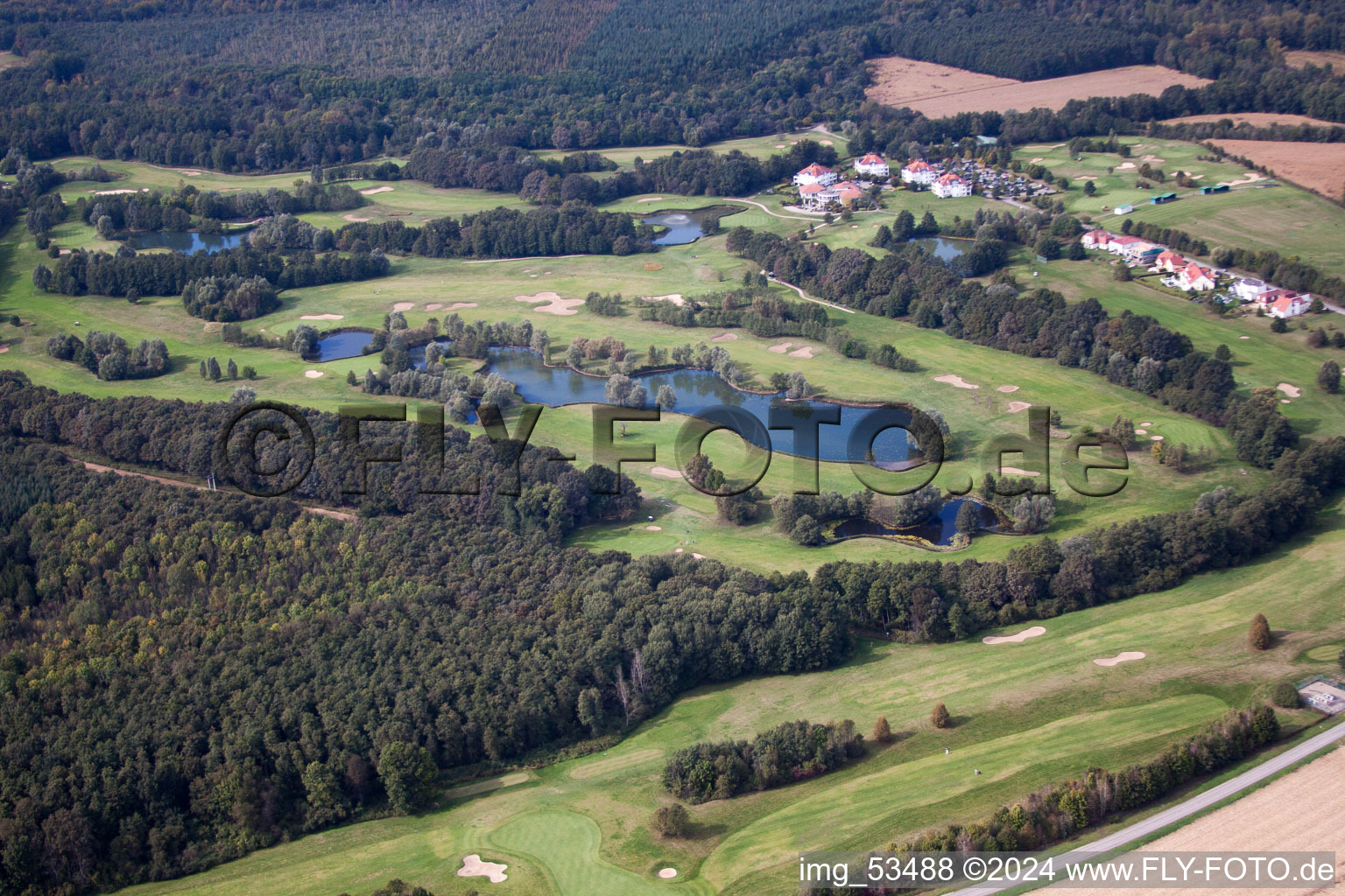 Golf de Baden-Baden Soufflenheim à Soufflenheim dans le département Bas Rhin, France hors des airs