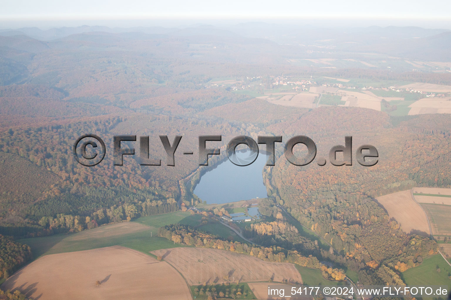 Reichshoffen dans le département Bas Rhin, France d'un drone