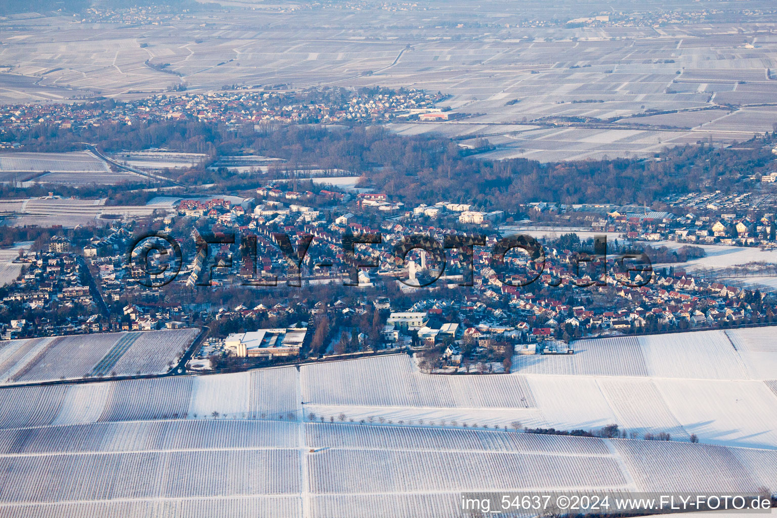 Landau in der Pfalz dans le département Rhénanie-Palatinat, Allemagne vue d'en haut