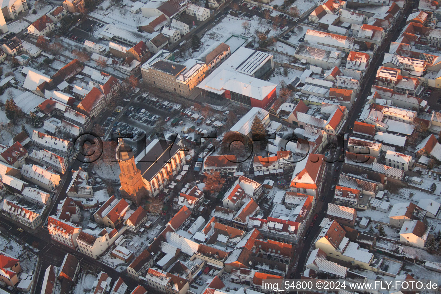 Image drone de Kandel dans le département Rhénanie-Palatinat, Allemagne