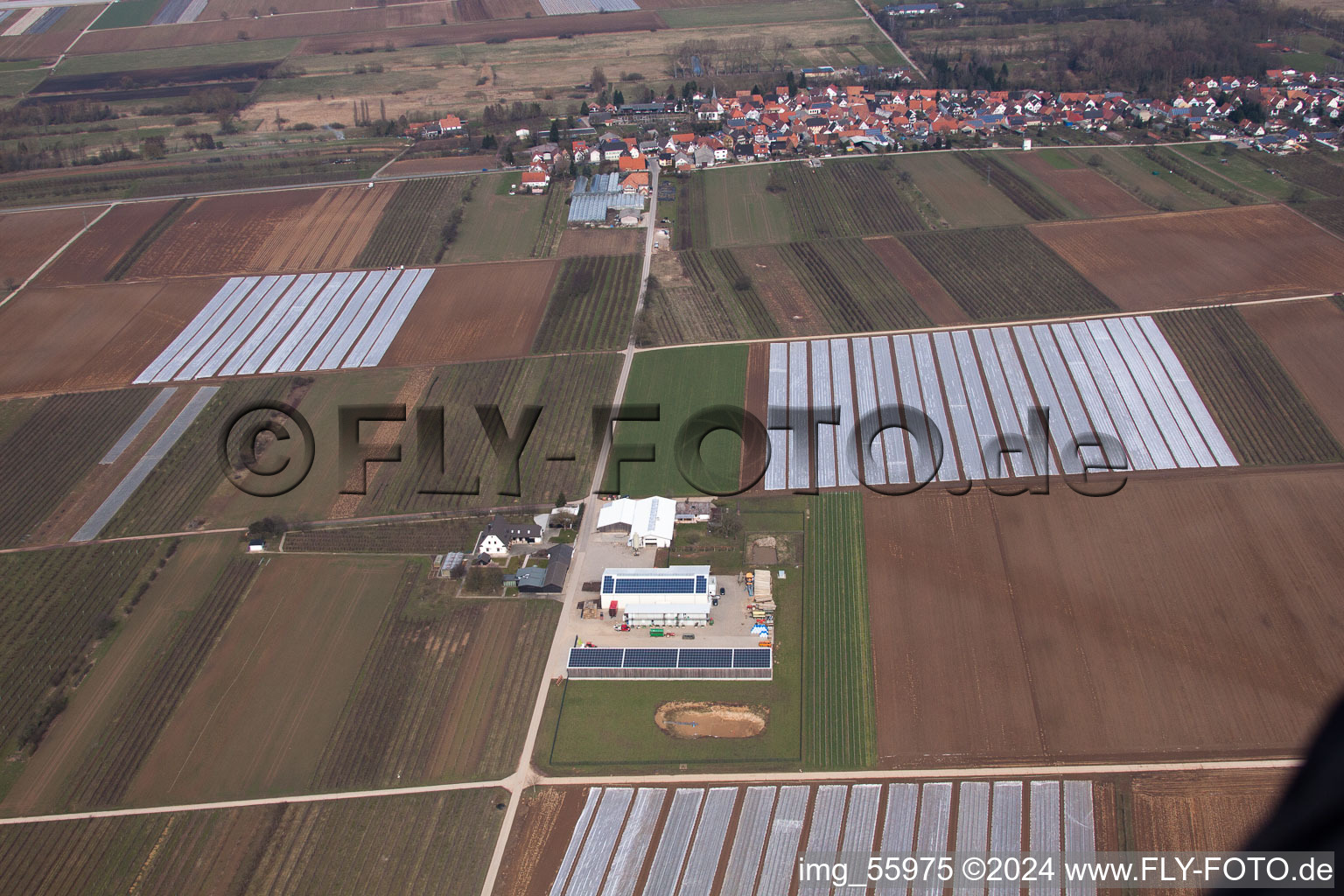 Image drone de Winden dans le département Rhénanie-Palatinat, Allemagne