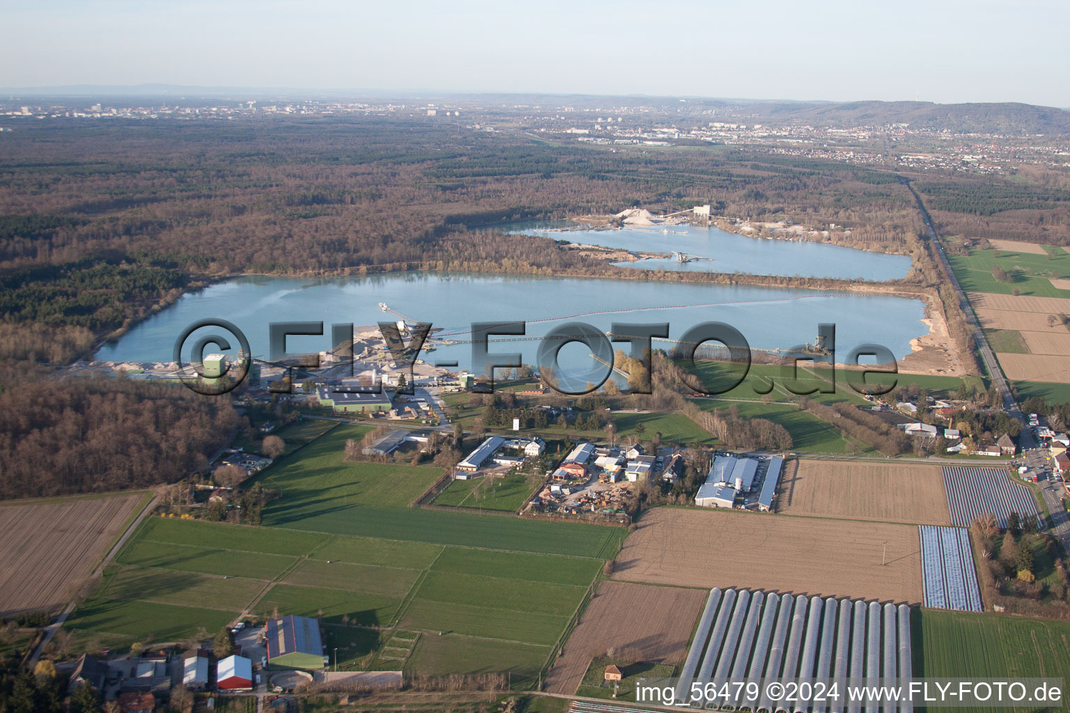 Vue aérienne de Quartier Neumalsch in Malsch dans le département Bade-Wurtemberg, Allemagne