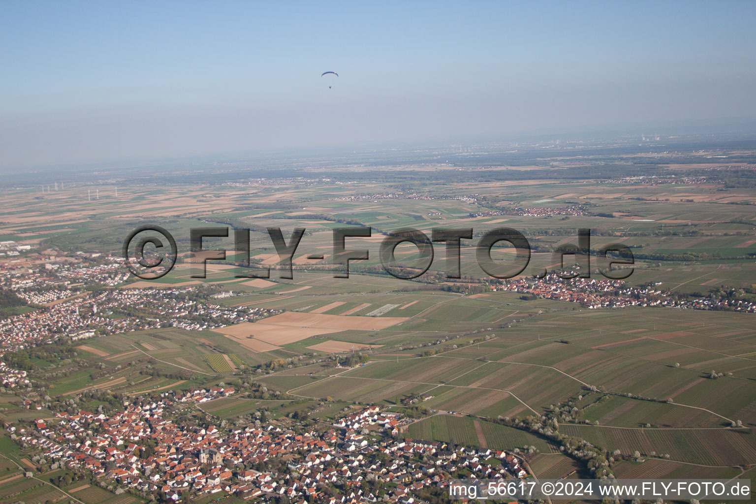 Quartier Arzheim in Landau in der Pfalz dans le département Rhénanie-Palatinat, Allemagne vue du ciel