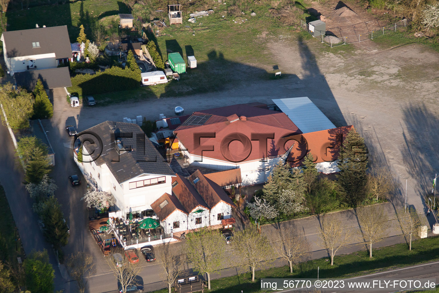 Photographie aérienne de Dreihof dans le département Rhénanie-Palatinat, Allemagne