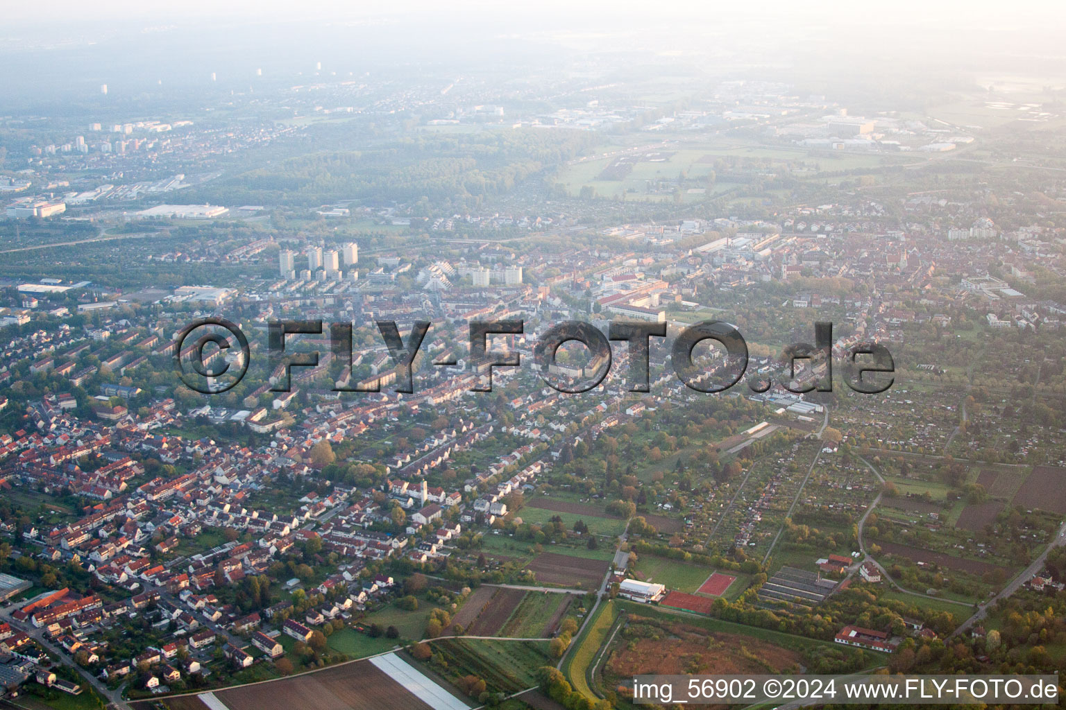 Image drone de Quartier Durlach in Karlsruhe dans le département Bade-Wurtemberg, Allemagne