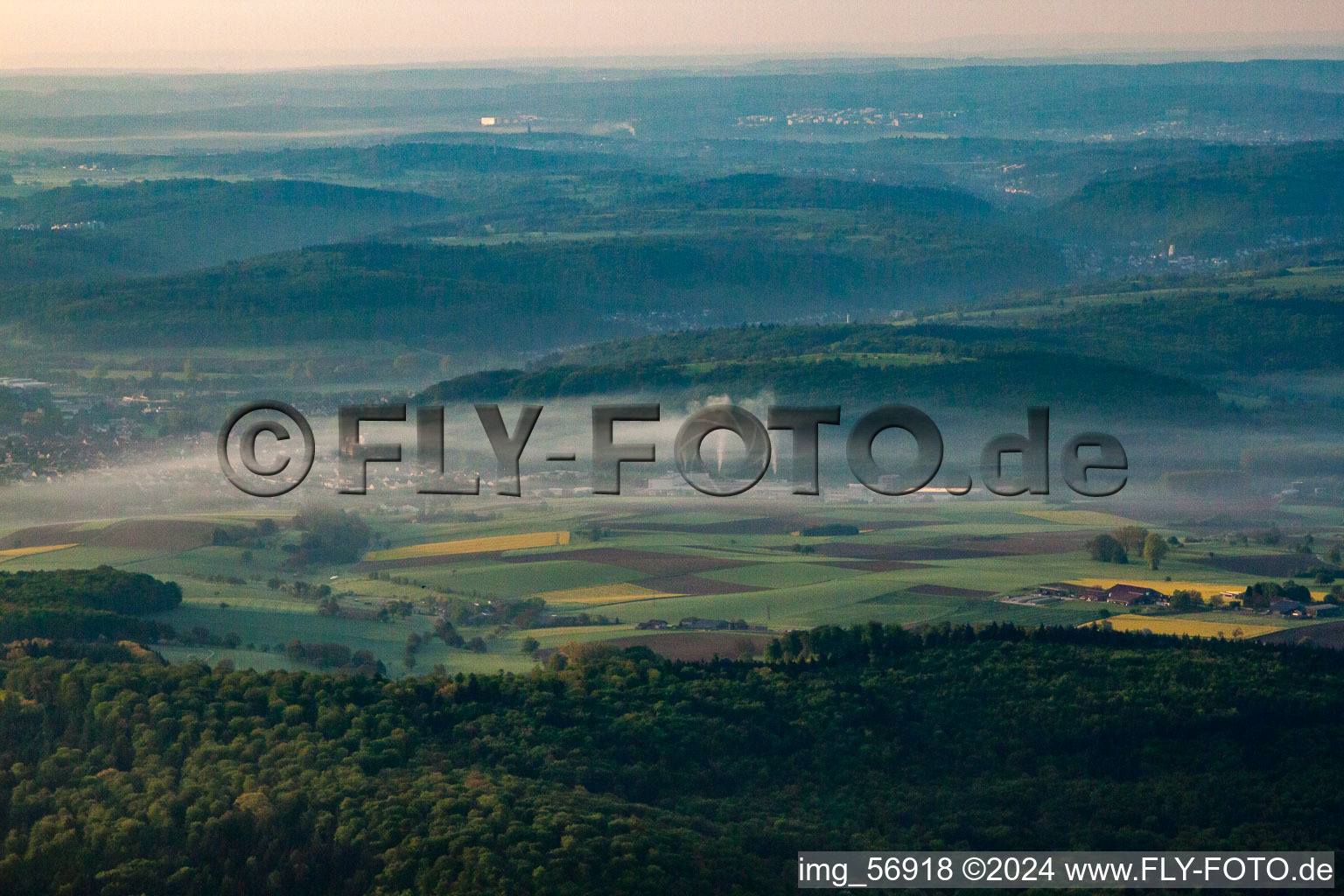 Photographie aérienne de OPTERRA Wössingen à le quartier Wössingen in Walzbachtal dans le département Bade-Wurtemberg, Allemagne