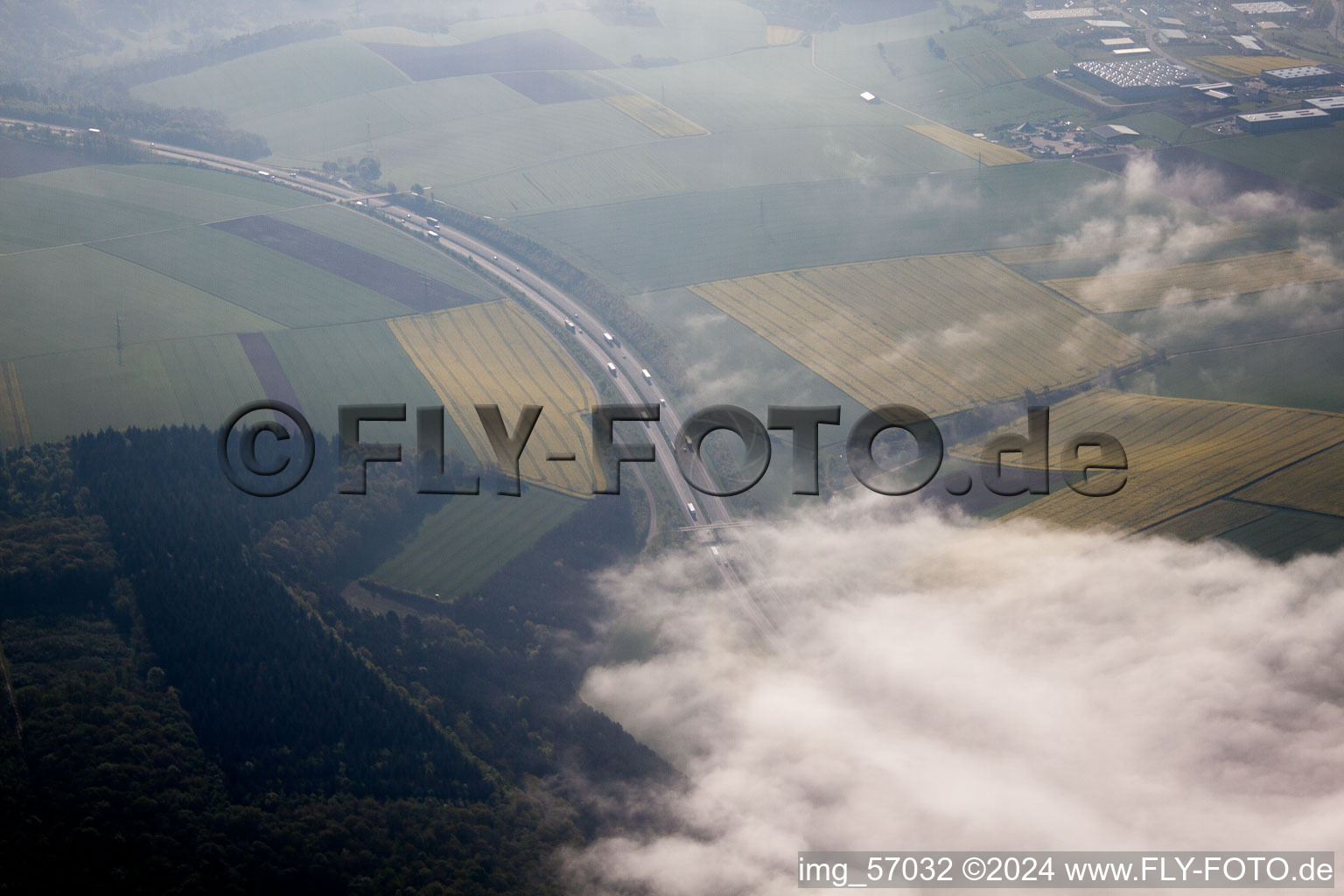 Photographie aérienne de Tauberbischofsheim dans le département Bade-Wurtemberg, Allemagne