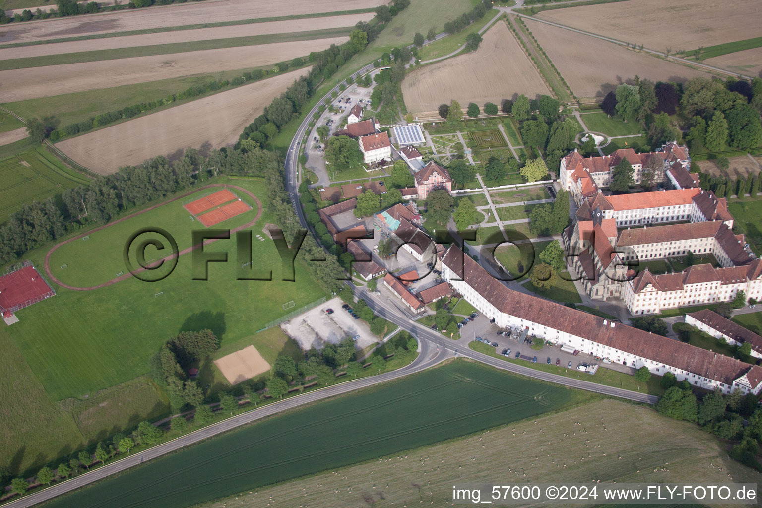 Salem dans le département Bade-Wurtemberg, Allemagne d'en haut