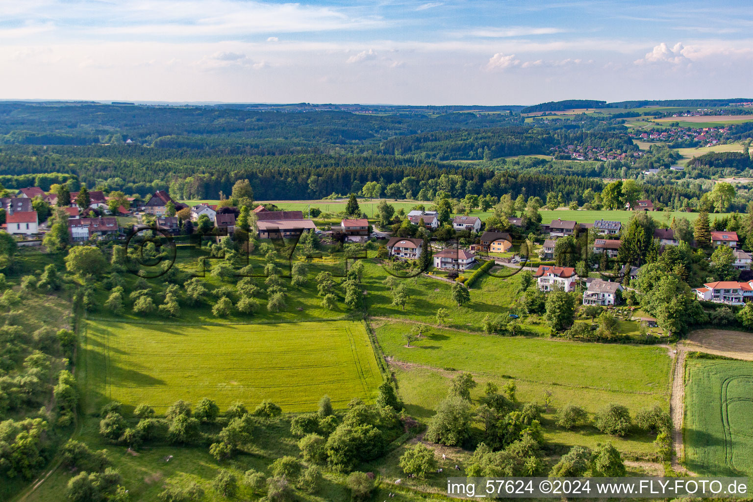 Photographie aérienne de Quartier Taisersdorf in Owingen dans le département Bade-Wurtemberg, Allemagne