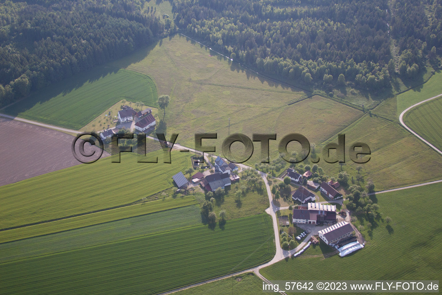 Photographie aérienne de Roth dans le département Bade-Wurtemberg, Allemagne