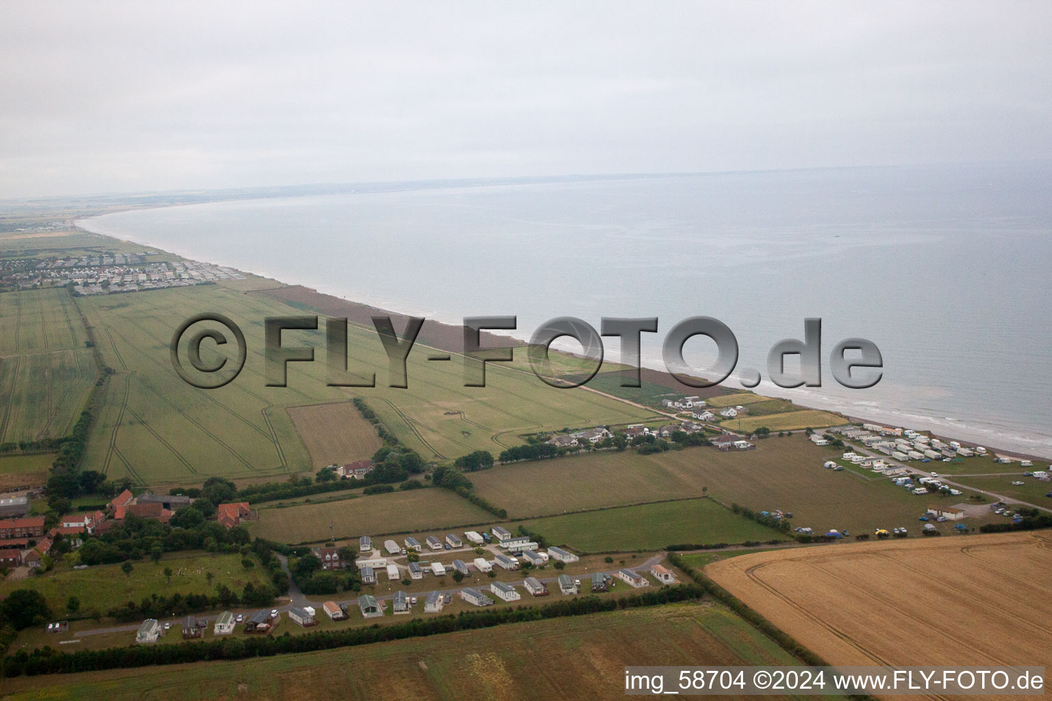 Photographie aérienne de Atwick dans le département Angleterre, Grande Bretagne