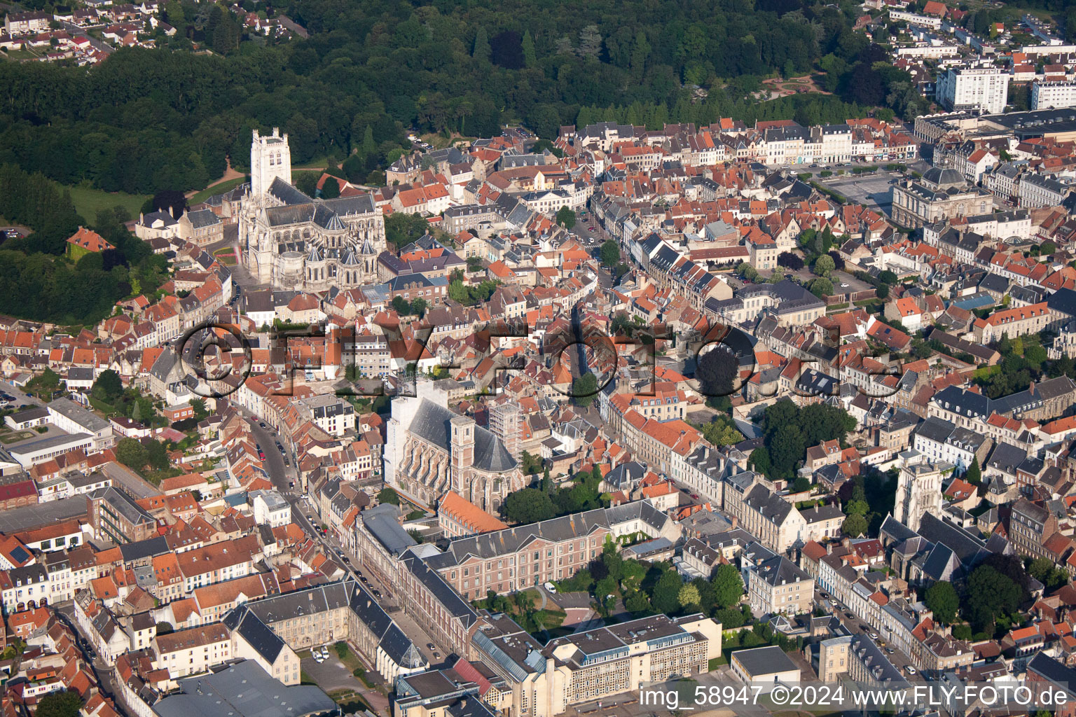 Photographie aérienne de Quartier Aviateurs in Longuenesse dans le département Pas de Calais, France