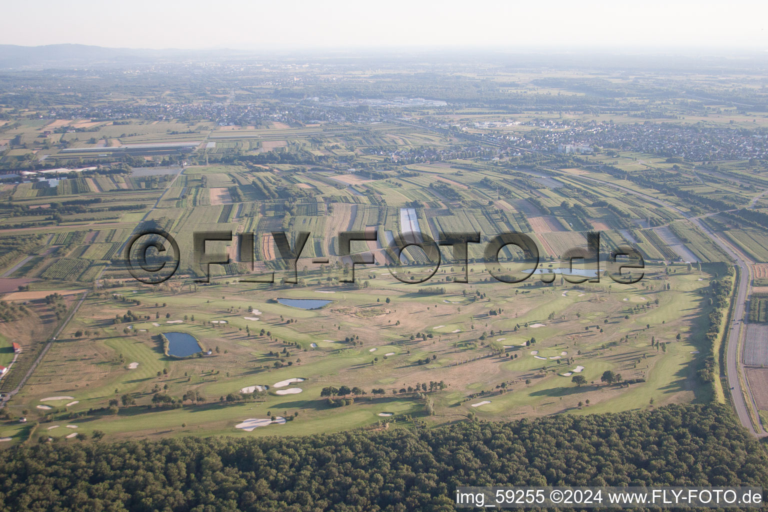 Club de golf Urloffen à le quartier Urloffen in Appenweier dans le département Bade-Wurtemberg, Allemagne hors des airs