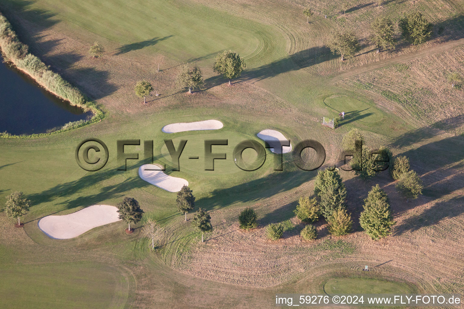 Club de golf Urloffen à le quartier Urloffen in Appenweier dans le département Bade-Wurtemberg, Allemagne vue d'en haut