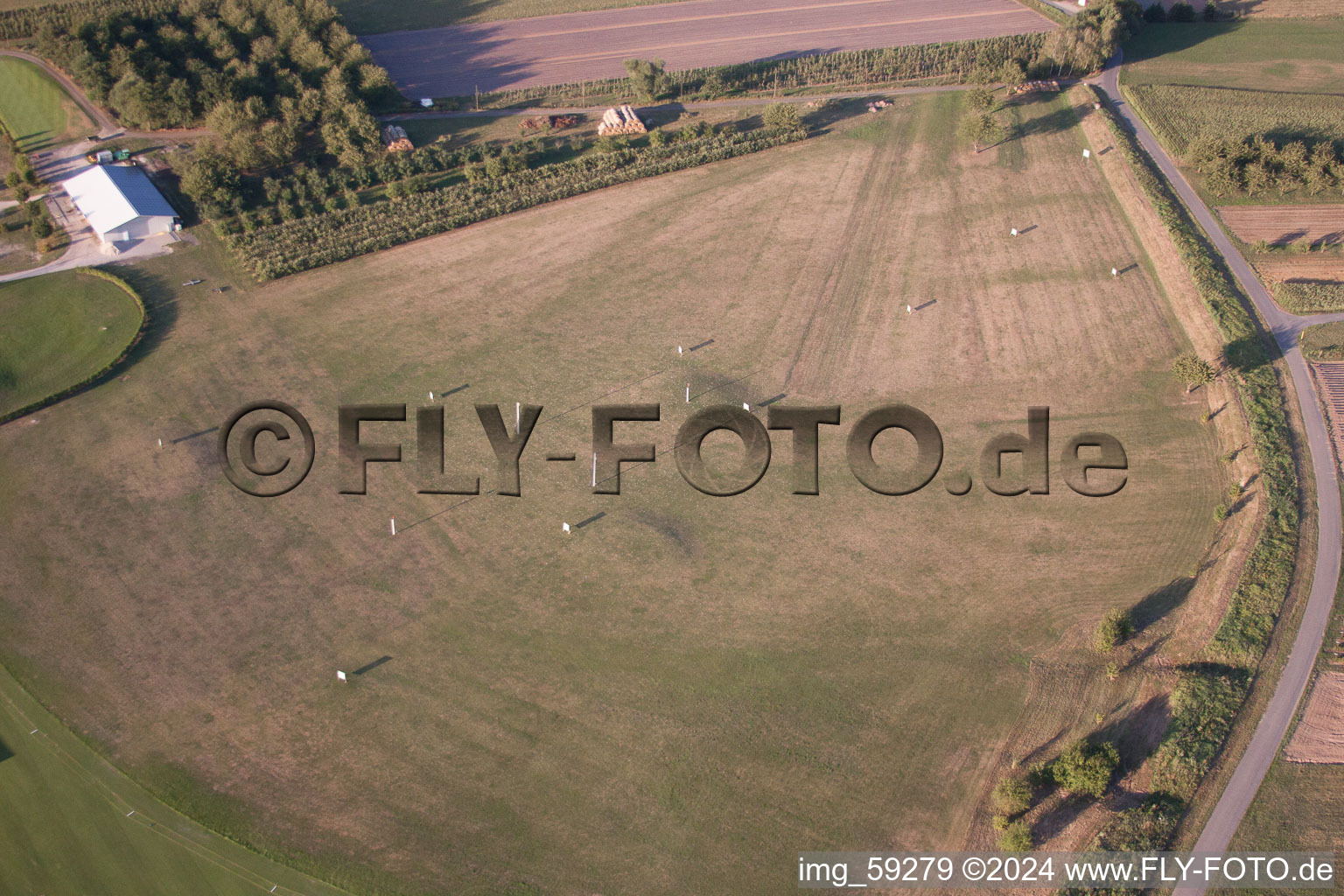 Club de golf Urloffen à le quartier Urloffen in Appenweier dans le département Bade-Wurtemberg, Allemagne vue du ciel