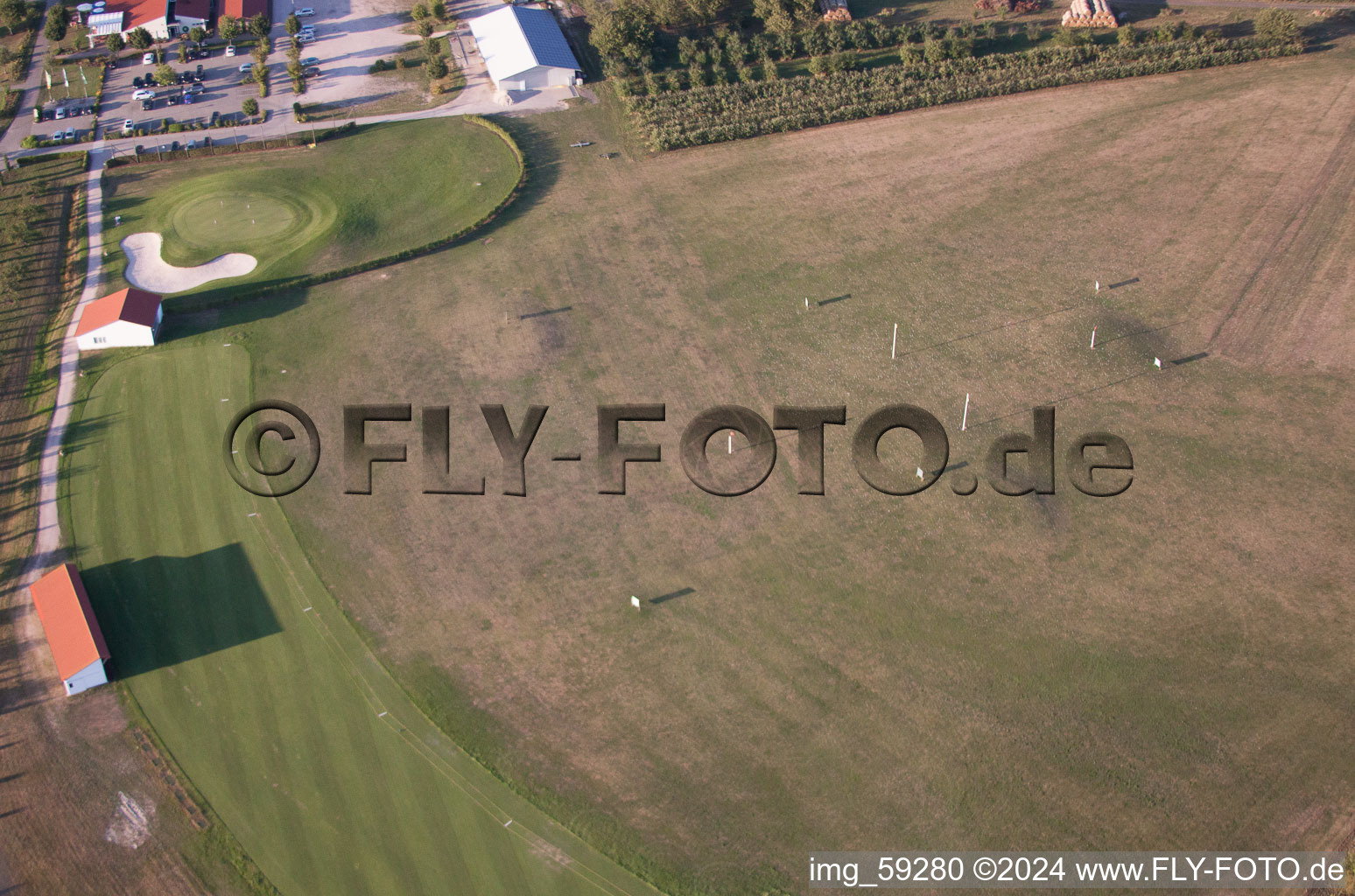 Enregistrement par drone de Club de golf Urloffen à le quartier Urloffen in Appenweier dans le département Bade-Wurtemberg, Allemagne