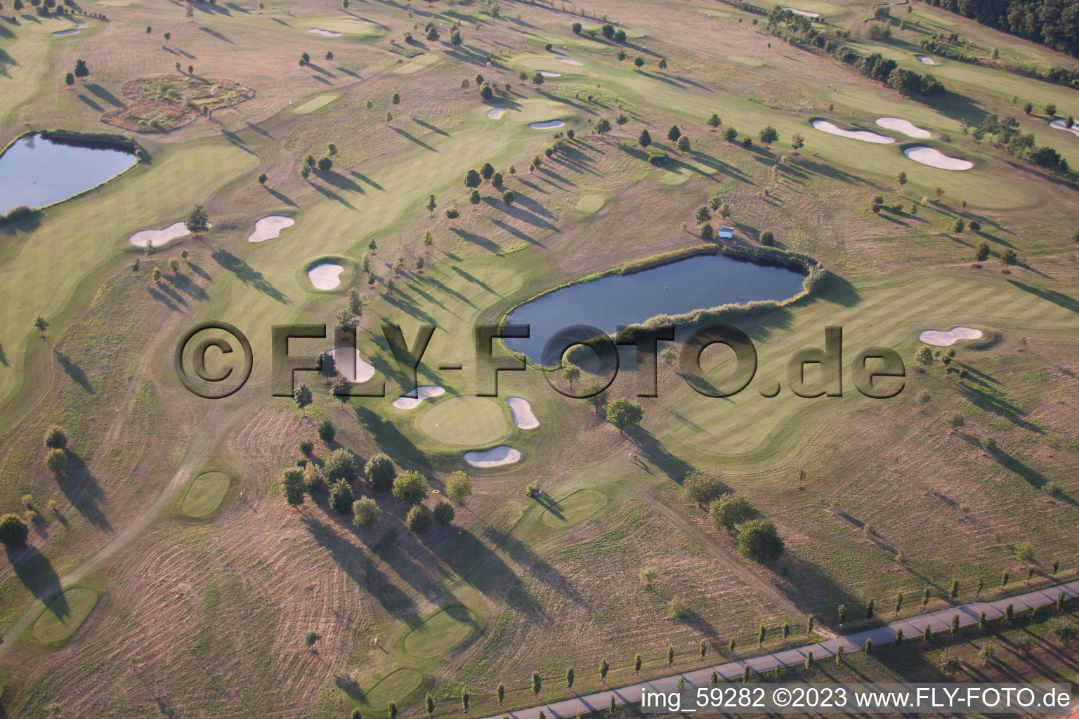 Image drone de Club de golf Urloffen à le quartier Urloffen in Appenweier dans le département Bade-Wurtemberg, Allemagne