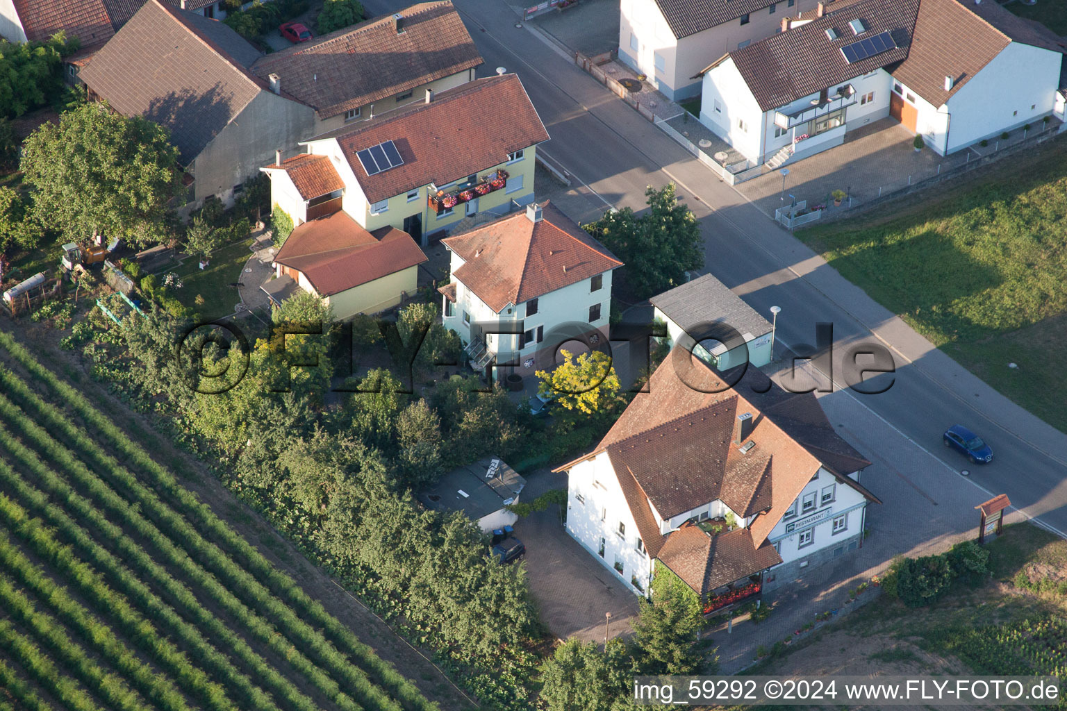 Quartier Urloffen in Appenweier dans le département Bade-Wurtemberg, Allemagne vue d'en haut