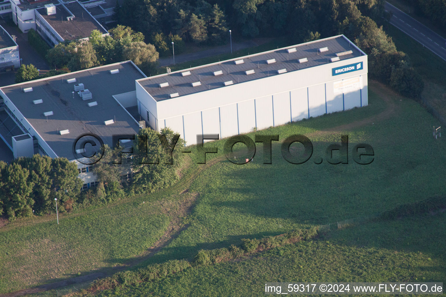 Vue aérienne de Quartier Waltersweier in Offenburg dans le département Bade-Wurtemberg, Allemagne