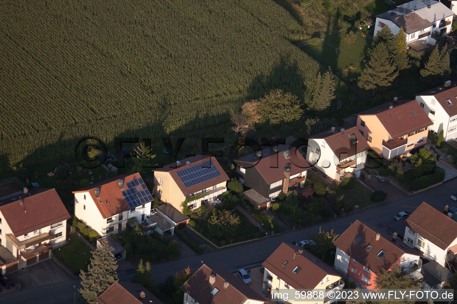 Photographie aérienne de À Rothsberg à Ispringen dans le département Bade-Wurtemberg, Allemagne