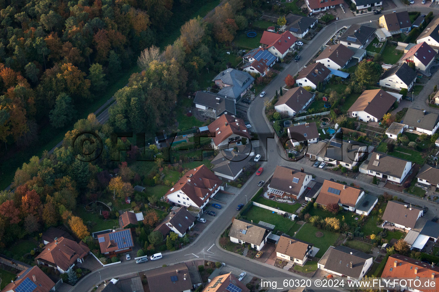 Rülzheim dans le département Rhénanie-Palatinat, Allemagne d'un drone