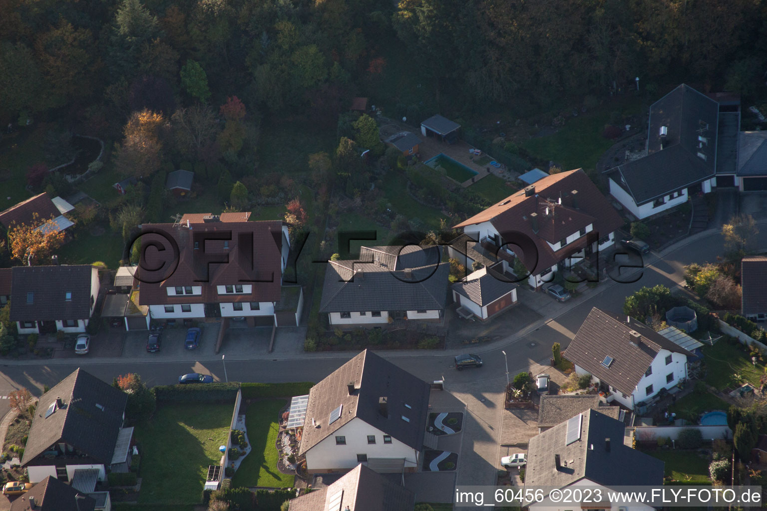 Enregistrement par drone de S à Rülzheim dans le département Rhénanie-Palatinat, Allemagne
