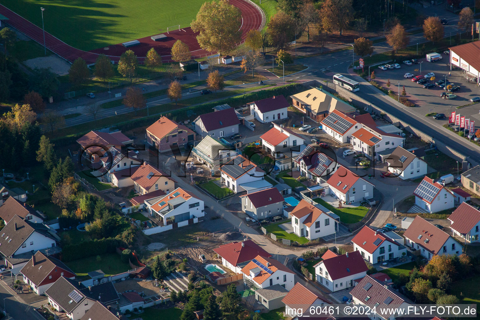 S à Rülzheim dans le département Rhénanie-Palatinat, Allemagne d'un drone