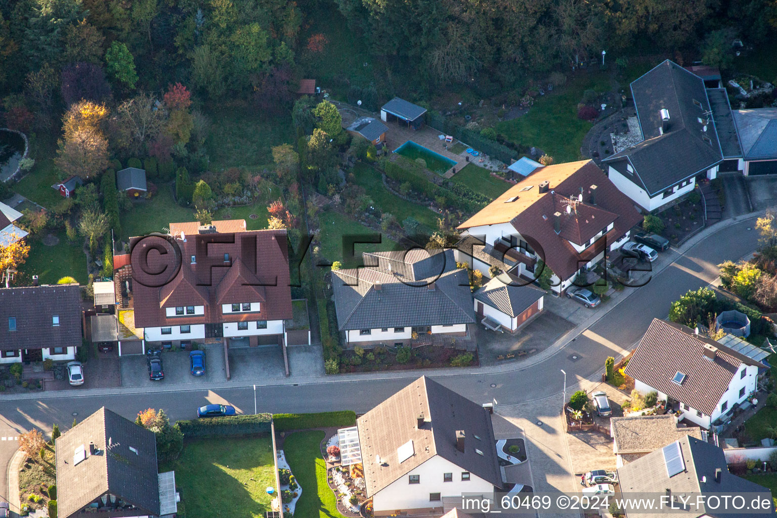 S à Rülzheim dans le département Rhénanie-Palatinat, Allemagne hors des airs