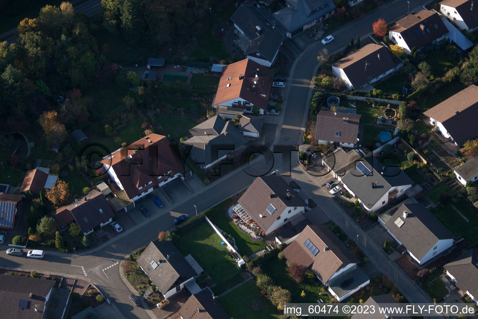 Enregistrement par drone de S à Rülzheim dans le département Rhénanie-Palatinat, Allemagne