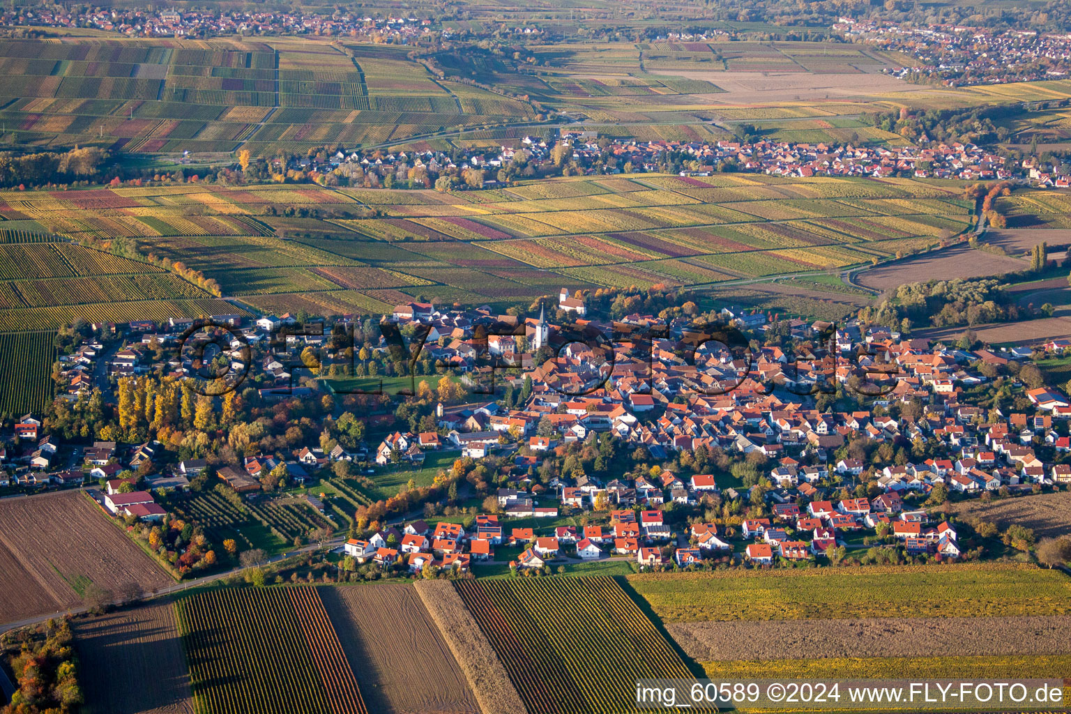 Quartier Mörzheim in Landau in der Pfalz dans le département Rhénanie-Palatinat, Allemagne d'un drone